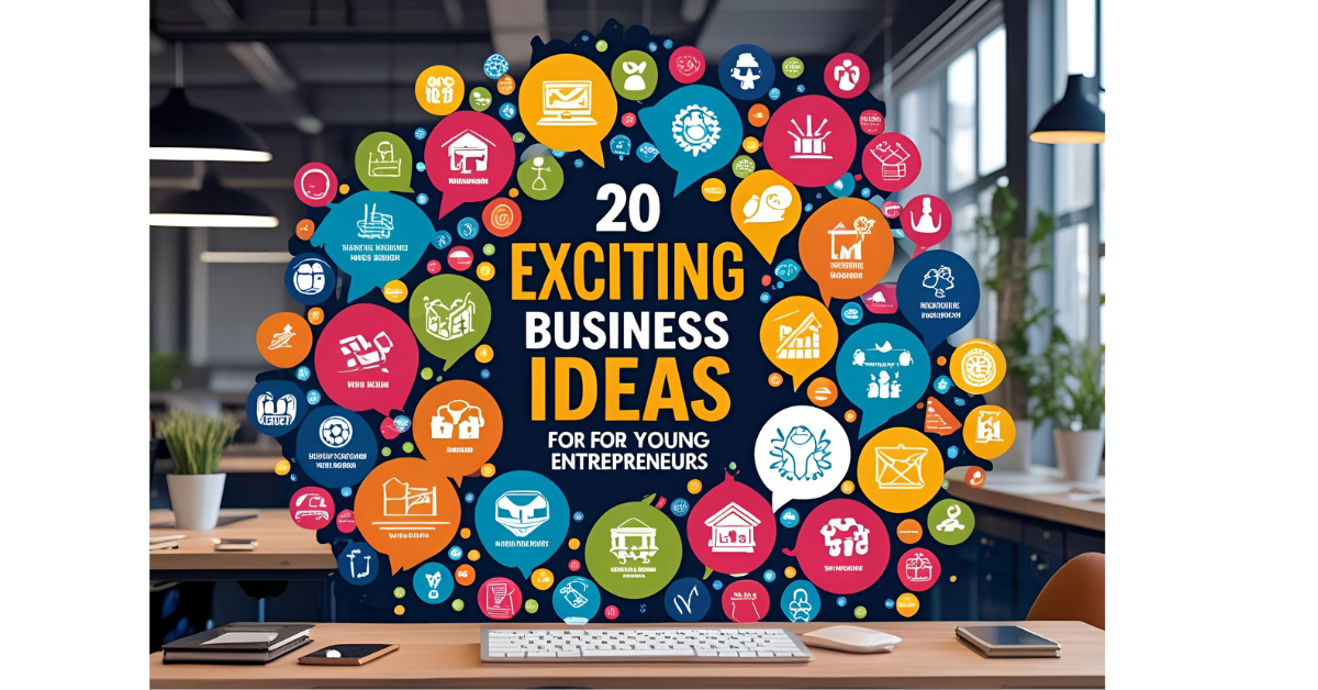 Read more about the article 20 Exciting Business Ideas for Young Entrepreneurs Ready to Make Their Mark